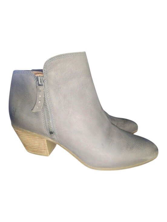 Frye Shoes - Frye Ankle Boots Judith Double Zip, Gray, Womens 9M​